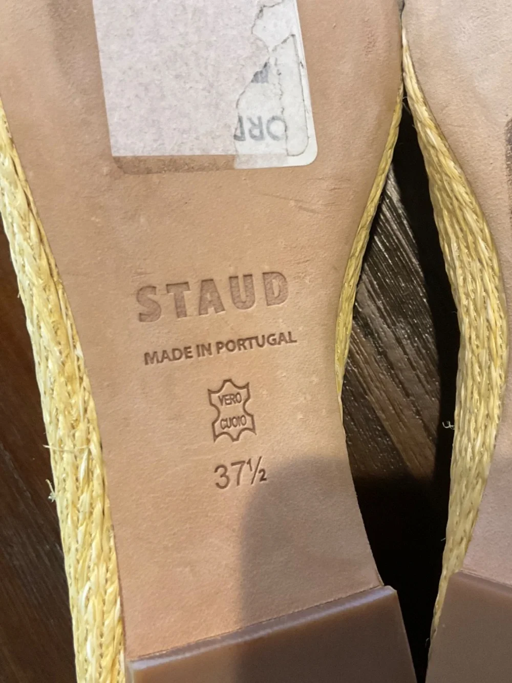 STAUD upper raffia